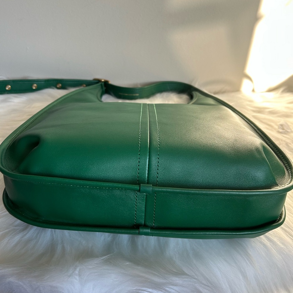 Coach Ergo Green Glovetanned Leather Hobo‎ Shoulder Bag Excellent - Picture 9 of 16